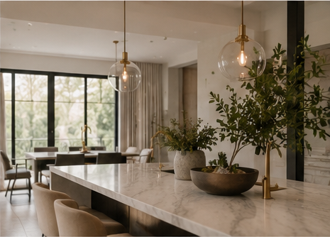 Modern Florida kitchen representing careful residential comparison and preparation.